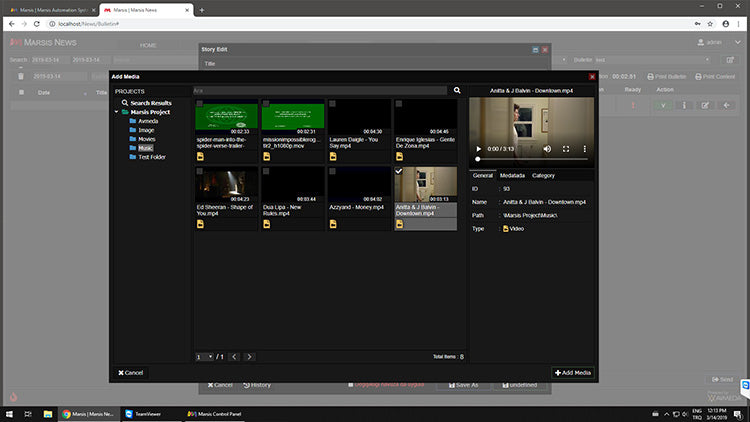 Marsis Newsroom Computer System (NRCS)