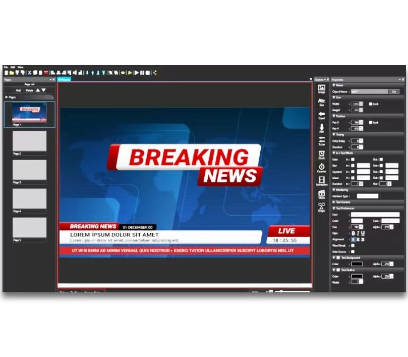 Marsis CG & Channel Branding Server 4K
