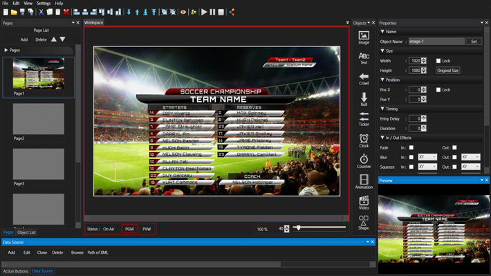 Marsis CG & Channel Branding Software – Marsis Broadcast Technologies
